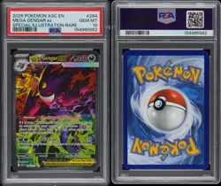 2026 POKEMON ASCENDED HEROES SPECIAL ILLUSTRATION RARE MEGA GENGAR EX PSA 10 - Image 2