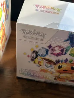 Lot of 2 Pokemon TCG Scarlet Violet Prismatic Evolutions Elite Trainer Box ETB - Image 2
