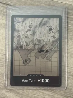 One Piece TCG DON!! OP15 Double Pack Sky Island Map Holo NM - Image 1
