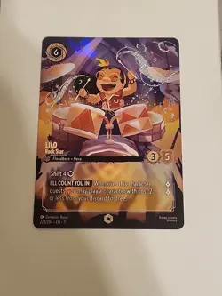 Lilo 223/204 Disney Lorcana Winterspell Enchanted Foil Card - Image 1