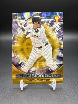 2025 Topps Pristine - Manny Machado #PR-4 Precisionaries Gold Refractor /50 - Image 1
