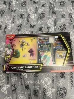 Pokemon TCG Iono's Bellibolt ex Premium Collection Box Sealed New - Image 1