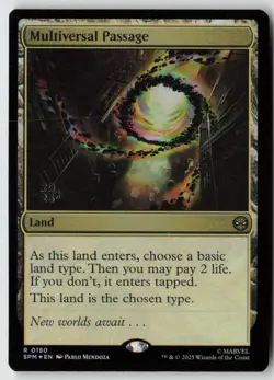 Multiversal Passage Prerelease Cards (180) Foil - MTG - LP - Image 1