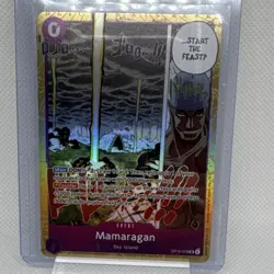 One Piece Mamaragan OP15-078 Sky Island Event Holo Card English - Image 1