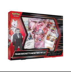 Pokemon TCG Cards Team Rocket's Mewtwo Ex Box - Image 3