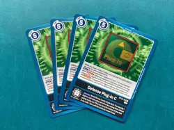 Defense Plug-In C BT10-105 Playset Xros Encounter Digimon Card Game x4 - Image 1