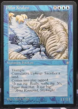 Polar Kraken Ice Age Regular Rare LP - Image 1
