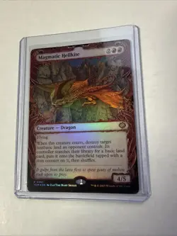 MTG Magmatic Hellkite (Showcase) Tarkir: Dragonstorm Foil - Image 1