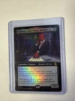 MTG Madame Null, Power Broker (Extended Art) Teenage Mutant Ninja Turtles Foil - Image 1