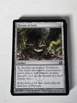 Throne of Geth X1 SOM MTG Scars of Mirrodin - Image 1
