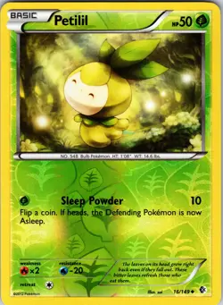 Petilil 16/149 Boundaries Crossed Pokemon LP Reverse Holo - Image 1