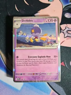 Pokemon TCG - Stellar Crown Drifblim SV135 Promo SEALED Build & Battle Deck - Image 1