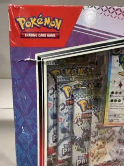 Pokemon TCG: Prismatic Evolutions Premium Figure Collection Sealed Box *Damage* - Image 2