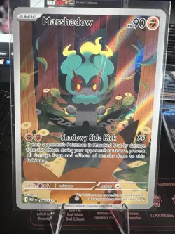 Pokemon Marshadow 146/132 Me01: Mega Evolution Illustration Rare Holo 90 HP - Image 1