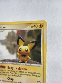 Pichu 93/123 LP Mysterious Treasures Common Vintage Pokemon - Image 5