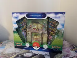 Pokemon Go Alolan Exeggutor V Collection Box 4 Boosters Promo New And Sealed - Image 1