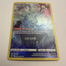 Manaphy GG06/GG70 Crown Zenith Galarian Gallery Ultra Rare Full Art Pokemon TCG - Image 2