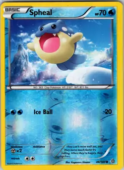 Spheal (46) 46/160 XY - Primal Clash Pokemon TCG LP-NM - Image 1