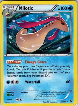 Milotic 23/106 XY - Flashfire Pokemon TCG MP - Image 1