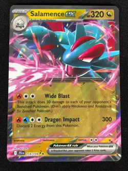 Pokemon Salamence EX 114/159 Ultra Rare Holo (NM) - Image 1