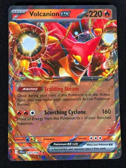Pokemon Volcanion EX 031/159 Ultra Rare Holo (NM) - Image 1
