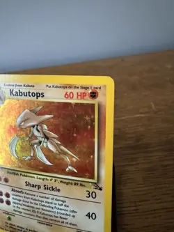 Pokemon TCG - Kabutops || Holo || 9/62 || Fossil Rare || 1999 || Lightly Played - Image 4