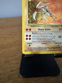Pokemon TCG - Kabutops || Holo || 9/62 || Fossil Rare || 1999 || Lightly Played - Image 5