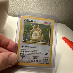 KANGASKHAN 1999 POKEMON ORIGINAL JUNGLE RARE HOLO 5/64 - Image 1
