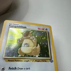 KANGASKHAN 1999 POKEMON ORIGINAL JUNGLE RARE HOLO 5/64 - Image 2