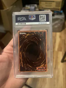 Yugioh Dark Magician LOB-005 PSA 10 Unlimited Original Print 2002 - Image 2