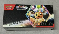 Pokemon Scarlet & Violet Prismatic Evolutions Surprise Box Factory Sealed - Image 1