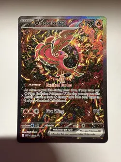 Pokemon Oricorio EX 024 Mega Evolution Black Star Promo Full Art NM 2025 - Image 1