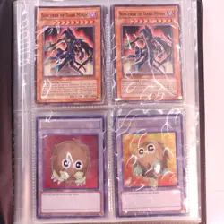 YuGiOh Ungraded Lot Vintage 1996 Cards LTD & 1st Edition Holo w Portfolio Binder - Image 2