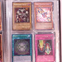 YuGiOh Ungraded Lot Vintage 1996 Cards LTD & 1st Edition Holo w Portfolio Binder - Image 4