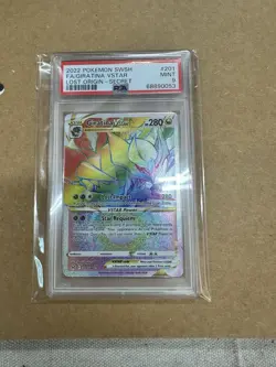 Pokemon TCG Giratina VSTAR 201/196 Secret Rainbow Rare, Lost Origins Edition - Image 1