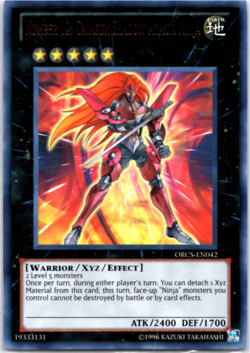 Number 12 Crimson Shadow Armor Ninja - ORCS-EN042 - Ultra Rare - Yugioh - Image 1