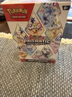 Pokemon TCG Prismatic Evolutions Booster Bundle - New Factory Sealed (x6 Packs) - Image 1
