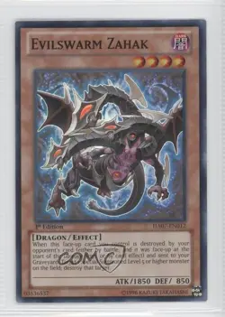 Evilswarm Zahak 1st Ed. YuGiOh Hidden Arsenal 7: Knight of Stars #HA07-EN012 - Image 1