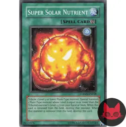Yugioh Super Solar Nutrient CRMS-EN058 Common NM - Image 1