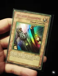 Solemn Judgment MRD Faded Yugioh Misprint Faded Heavy - Image 1