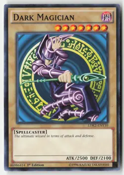 Yugioh - Dark Magician LDK2-ENY10 1st Edition - Legendary Decks II - Image 1