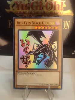 RA05-EN086 Red-Eyes Black Dragon Variant Art Ultra Rare 1st Ed YuGiOh - Image 1