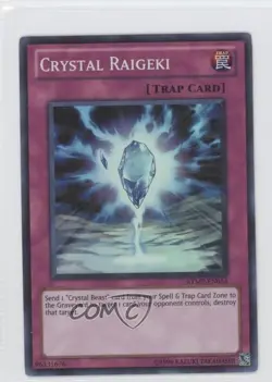 Crystal Raigeki Unlimited YuGiOh Ra Yellow Mega-Pack #RYMP-EN055 - Image 1