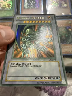 Yugioh MISPRINT ERROR FADED B. Skull Dragon MRD-018 - Image 3