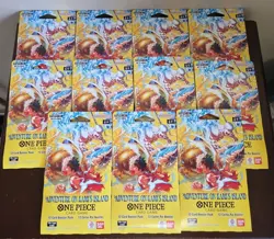 New Sealed One Piece: OP-15 Adventure On Kami's Island Booster Pack Lot Of 11 - Image 1