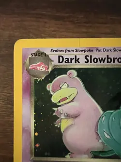 2000 Pokemon TCG - Dark Slowbro Team Rocket 12/82 - Unlimited Holo Rare - Image 2