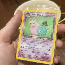 Pokemon TCG Dark Slowbro Team Rocket Holo Rare Unlimited - Image 3