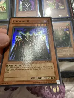 🔥Wavy Lord of D. SDK-041 Super Rare Unlimited LP YuGiOh SDK🔥 - Image 2