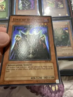 🔥Wavy Lord of D. SDK-041 Super Rare Unlimited LP YuGiOh SDK🔥 - Image 3