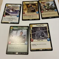 31 Rare/legendary Card Lot Star Wars Unlimited: A Lawless Time - Image 2